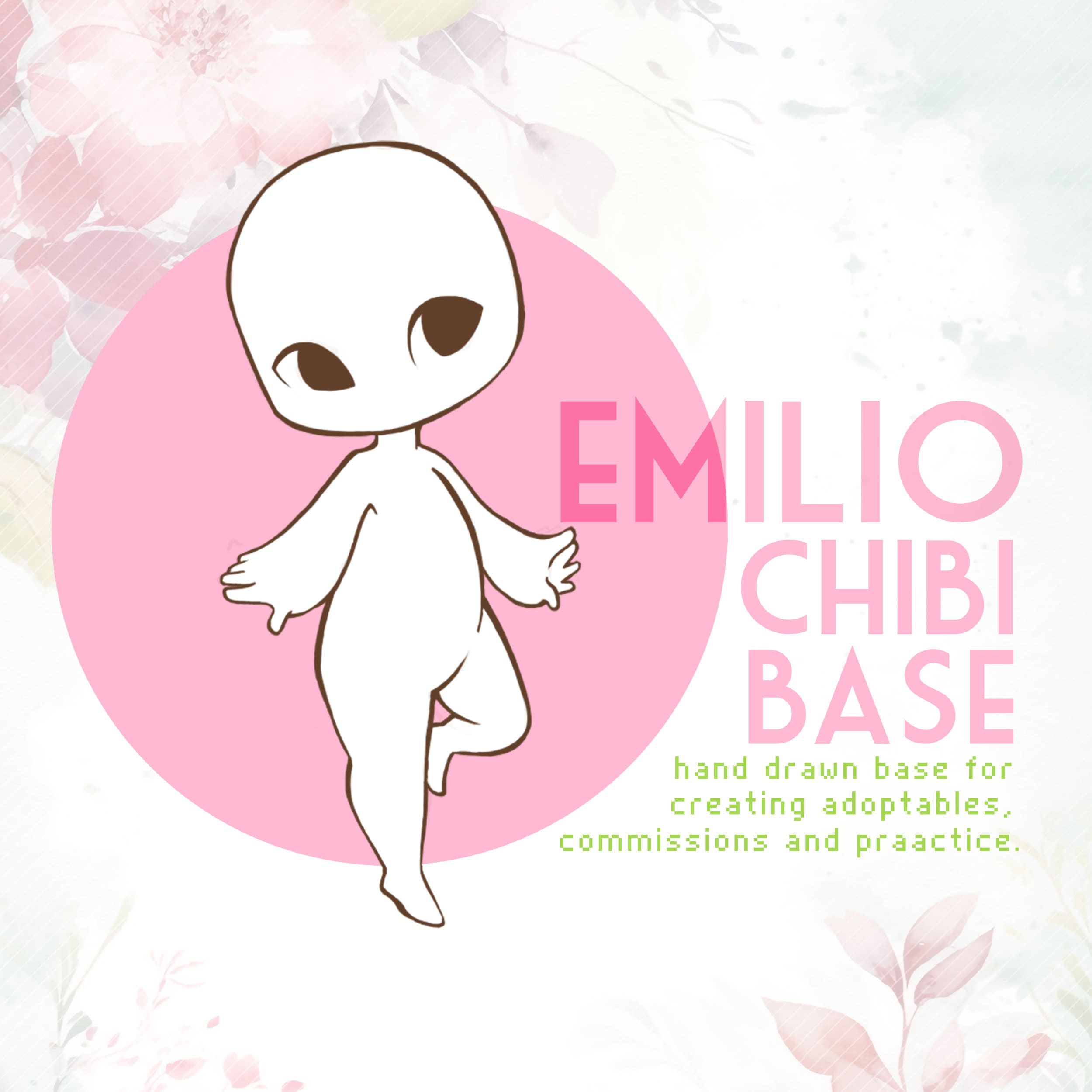 10 Cute Kawaii HD Chibi Bases DIY Anime Poses Layered PSD -  Sweden