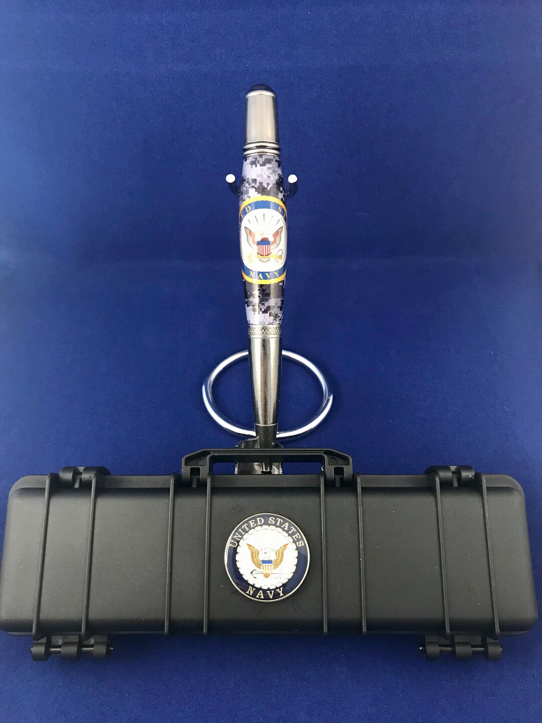 US Navy Twist Pen (USN) - Navy - Navy Pen - Handmade Pen - Retirement ...