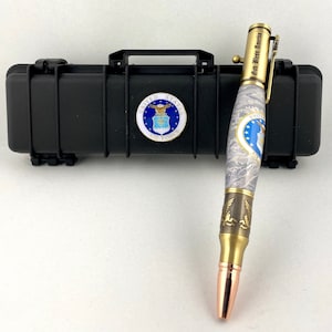 US Air Force Bolt Action Pen (USAF) Air Force - Air Force Pen - Retirement Gift - Air Force Gift - - Air Force Christmas Gift