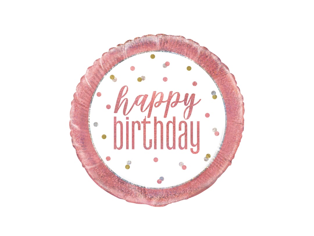 Rose Gold Birthday Rose Gold Theme Decor Balloon Decor Etsy