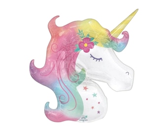 Unicorn Head | Magical Unicorn| Unicorn Party | Birthday Balloons | Party Decorations | Unicorn Balloon Decor