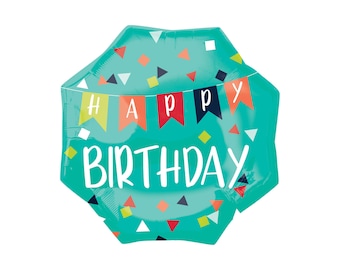 Banner Birthday Balloons | Happy Birthday Birthday Balloons