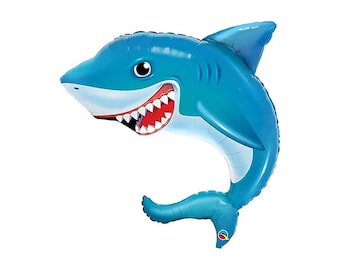 Laughing Shark Balloon | Ocean Life Decor | Under The Sea Balloons