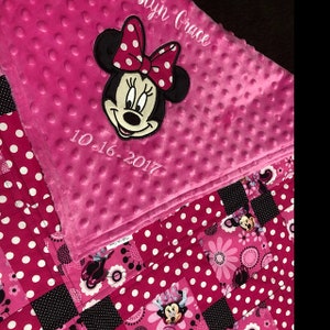 Minnie Mouse Embroidery Design 2 designs Instant Download plus 2 bonus files image 3