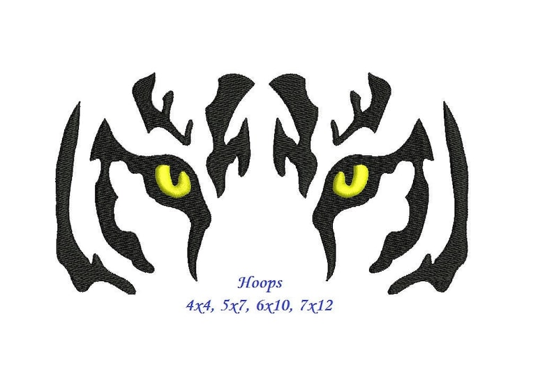 Tiger eyes jessecmault design 4567 inch size instant  etsy