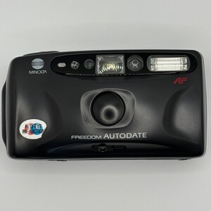 Minolta Freedom AF Autodate Film Camera 35mm Point and Shoot