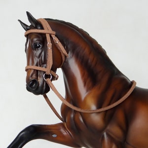 Breyer Traditional 1:9 Scale Model Horse Tack Bridle Handmade *Choose Colours*