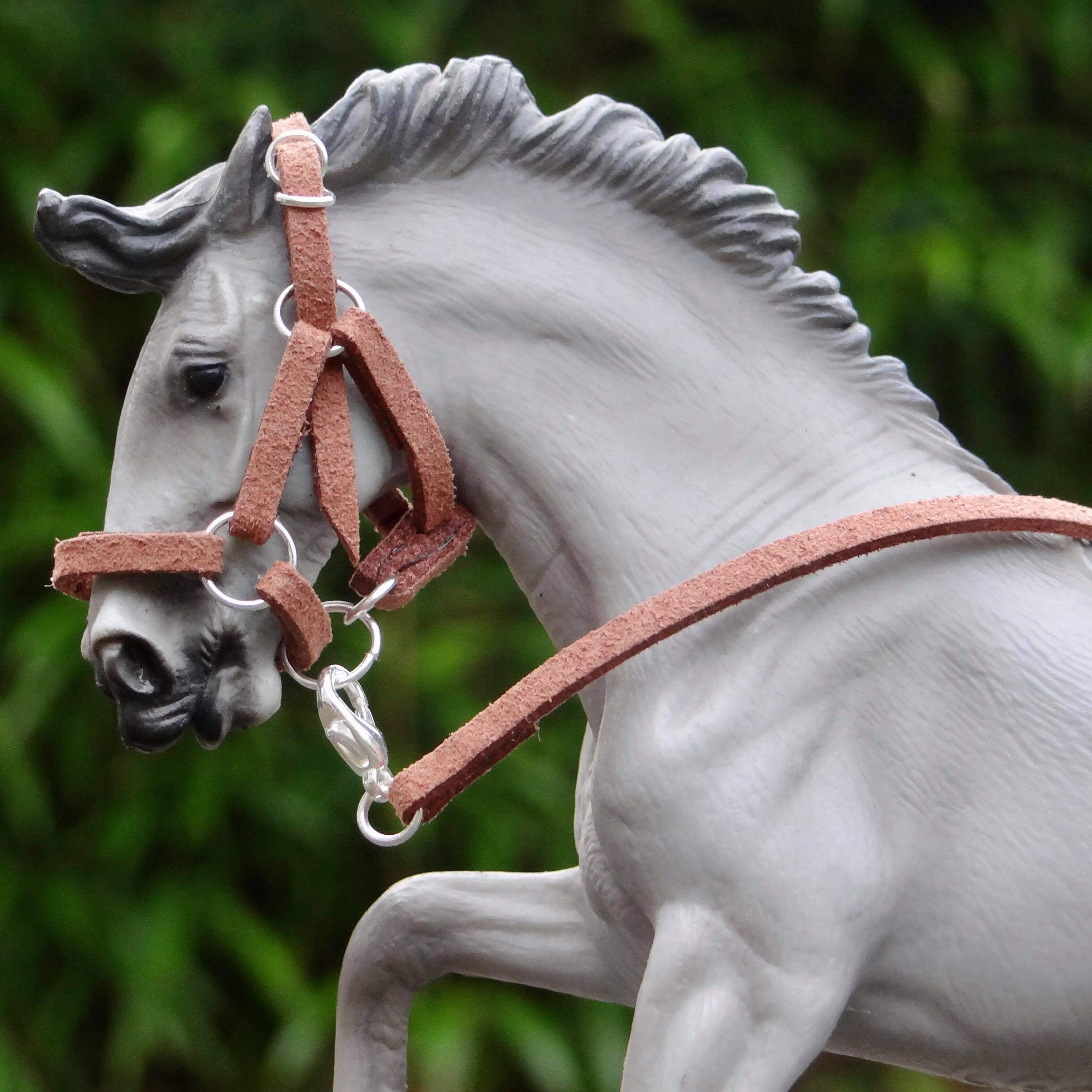 Handmade Schleich CollectA etc 124 Scale Model Horse Halter Etsy