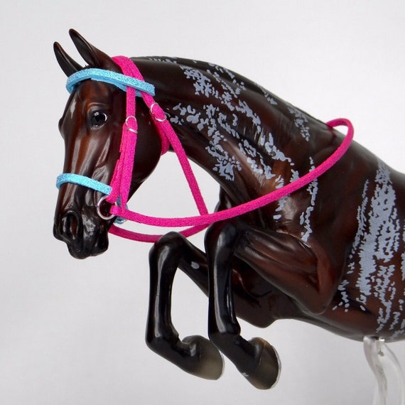 Handmade 1:9 Breyer Traditional Scale Bridle Model Horse Tack *Made To Order* Handmade 1:9 Breyer Traditional Scale Bridle Model Horse Tack *Made To Order*