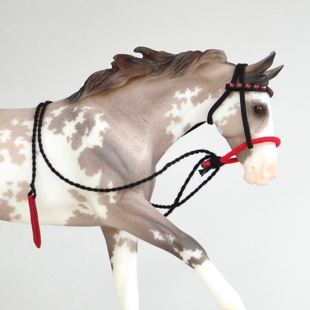 Buy Handmade choose Colour Breyer Traditional 1:9 Scale Western Bosal ...