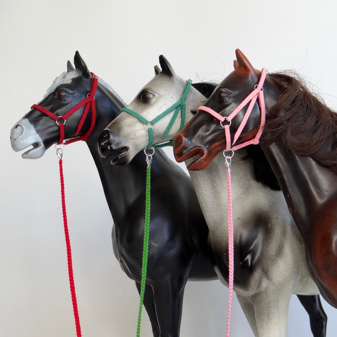 Handmade Sindy 1:6 Scale Model Horse Tack Halter Headcollar Leadrope ...
