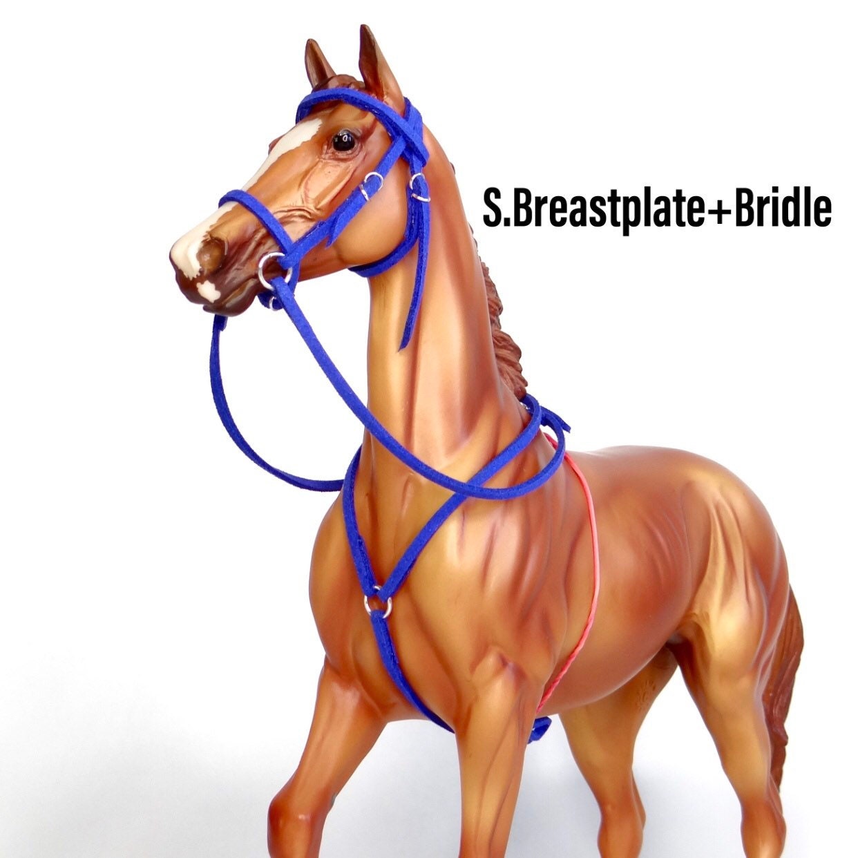 Leather halter tack kit for Breyer Traditional model horses - Scale 1:9 –  My Model Horse