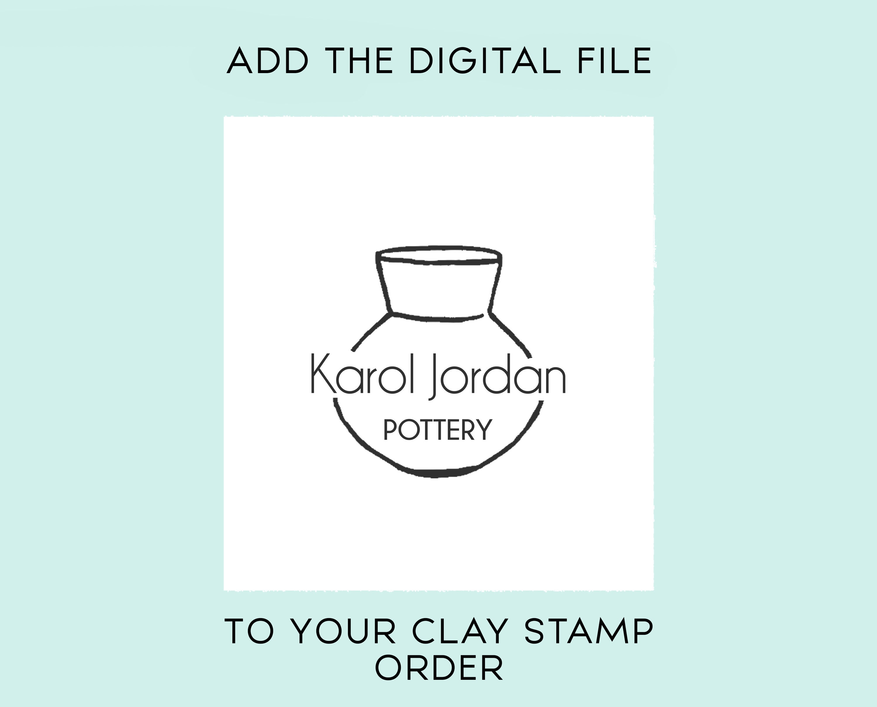 Custom Pottery Stamp – Stampty
