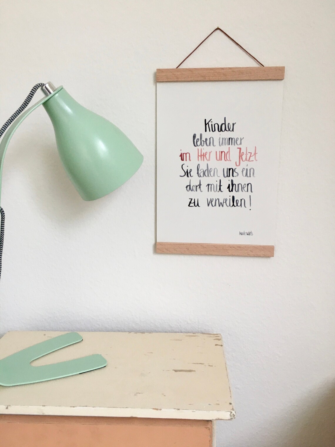 Kinder leben im Hier und Jetzt. Etsy.de