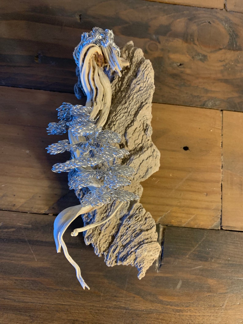 Wire Tree Sculpture Wire Bonsai Metal Tree Wire Bonsai Etsy