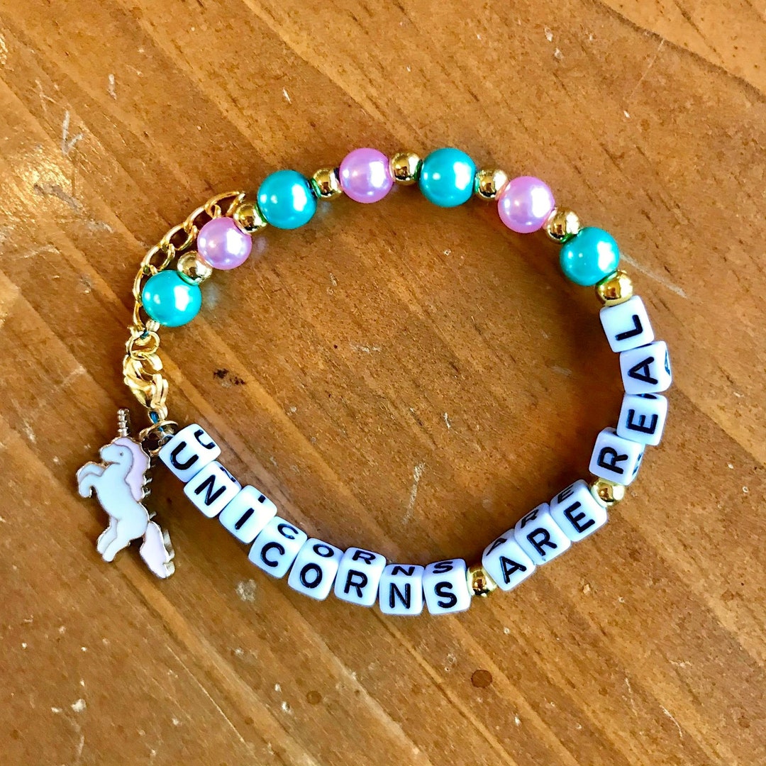 Unicorn Bracelet for Girls Unicorn Bracelet for Little Girls Unicorn