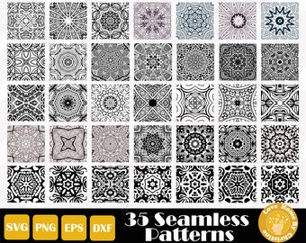 Download Square Mandala Svg Etsy