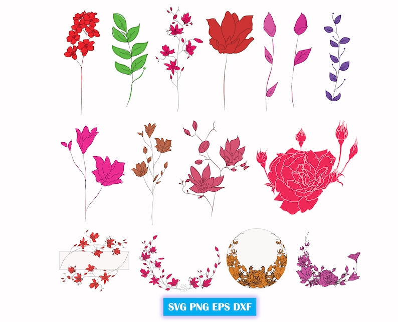Free Free 107 Cricut Flower Bouquet Svg SVG PNG EPS DXF File