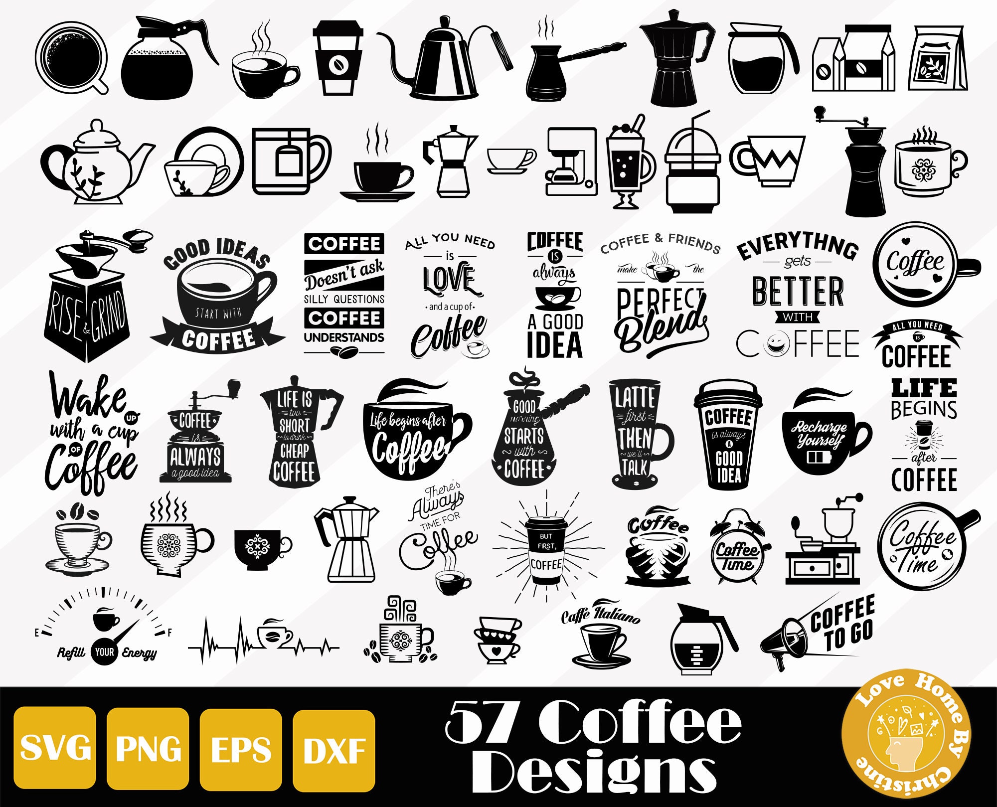 Download 57 Coffee Svg Coffee Mug Svg Coffee Quote Svg Coffee Cut Etsy