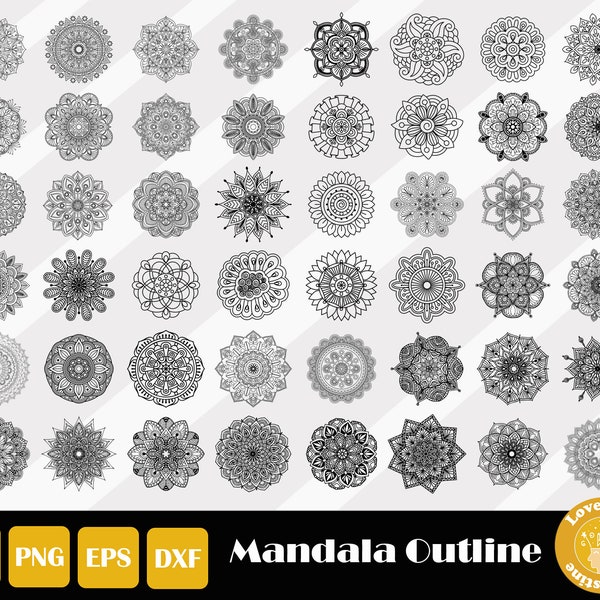 Mandala Circle - Etsy