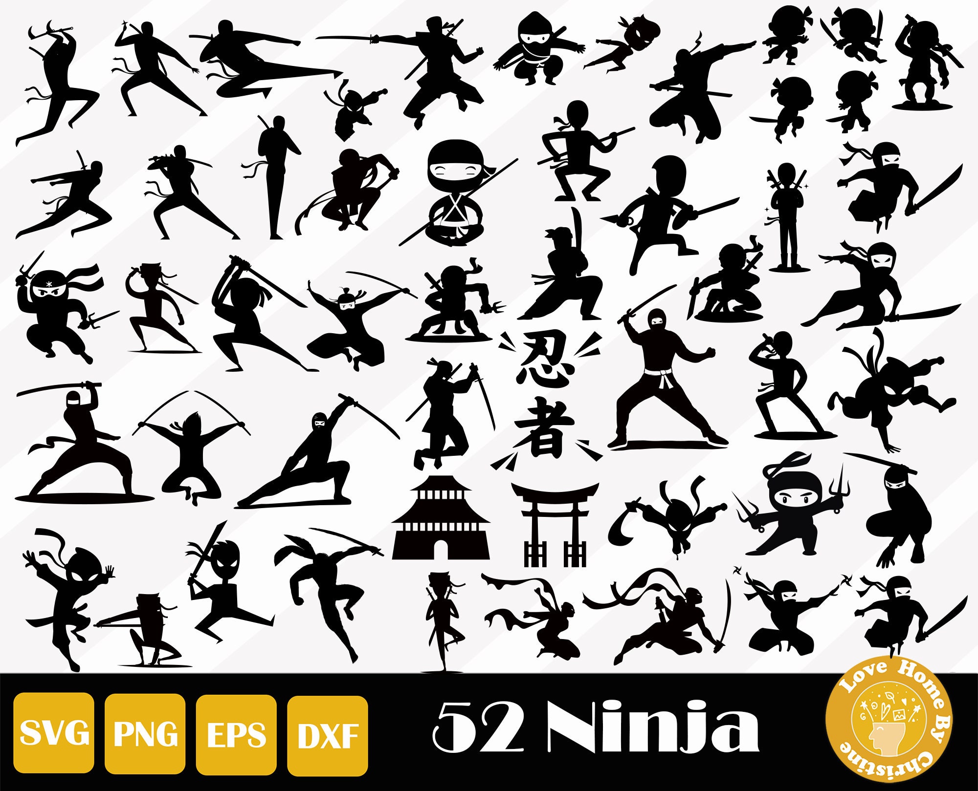 Download 52 Ninja Svg Ninja Warrior Svg Ninja Star Svg Karata Cut Etsy