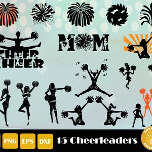 13 Cheer Svg Bundle, Cheerleader Svg, Cheer Mom Svg, Cheerleading Svg, Cheer Cut File, Cheer Clipart, Cheerleader Cut File, Instant Download