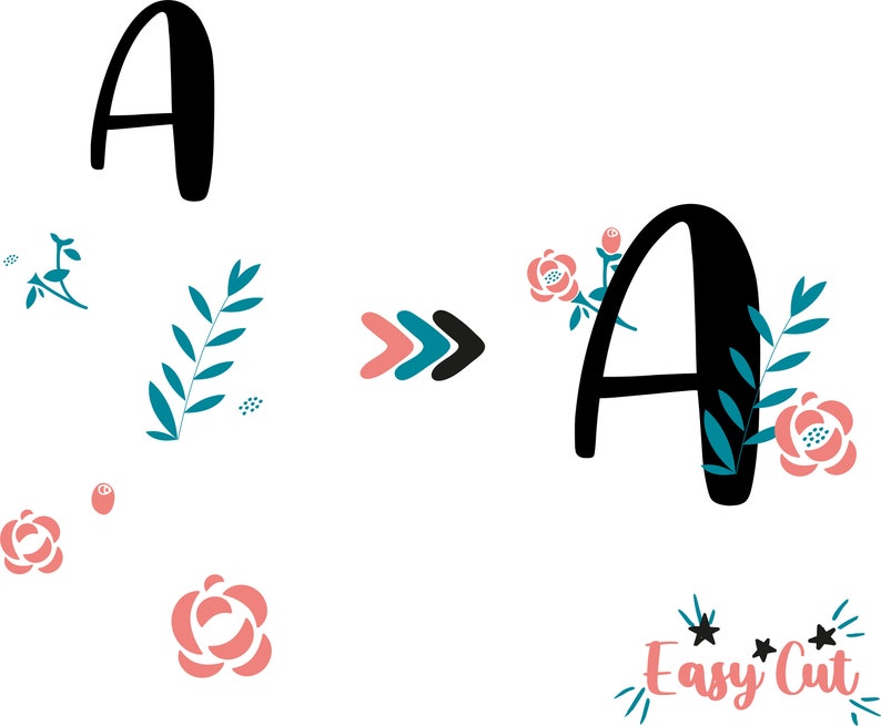 Download 26 Floral Alphabet Svg Botanical Alphabet Instant Download Alphabet Cut File For Cricut Silhouette Easy Cut Floral Letter Svg Digital Art Collectibles Deshpandefoundationindia Org