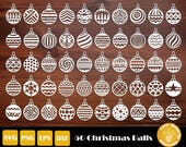 Wood Ornaments Svg, Christmas Ball Set, Christmas Tree Balls, Ornament Svg Laser, Christmas Sign Svg, Christmas Svg Bundle, Wood Christmas