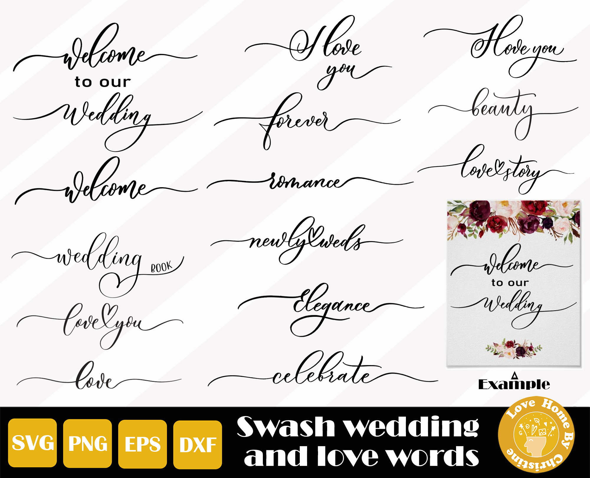 Free Free 62 Wedding Welcome Sign Svg SVG PNG EPS DXF File