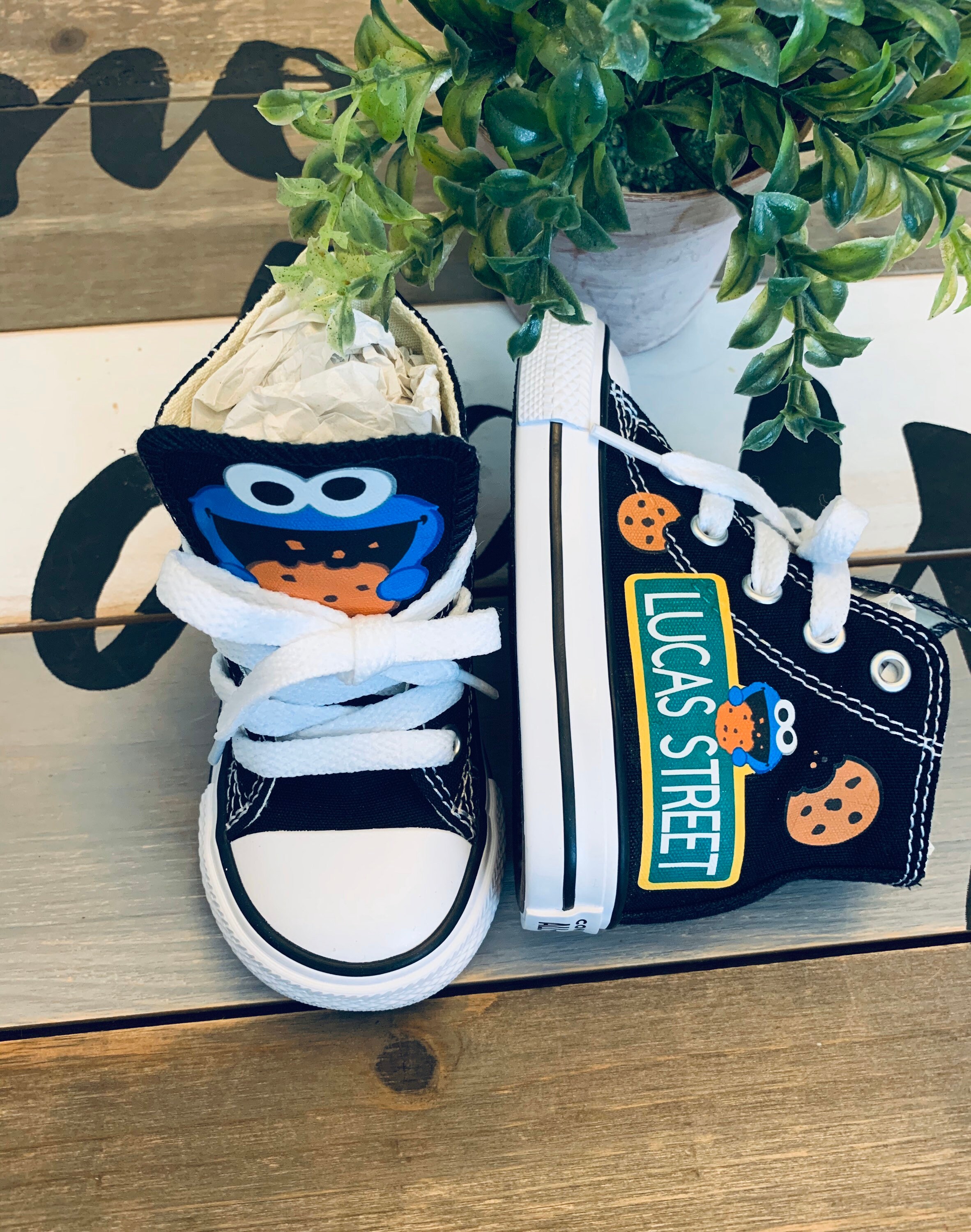 cookie monster converse