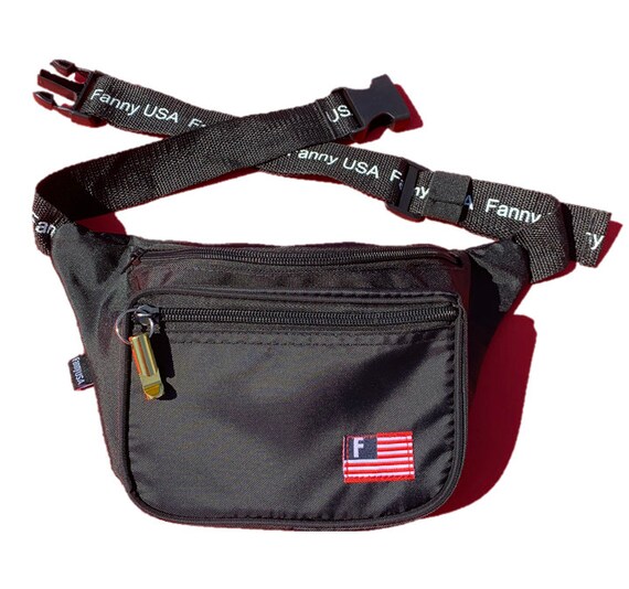 mens fanny pack over shoulder
