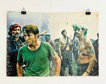 Affiche de film originale Apocalypse Now de 1979 : Martin Sheen & Marlon Brando