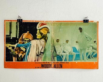 affiche originale de Woody Allen de 1972 Tout ce que vous avez toujours voulu savoir sur le sexe affiche originale du film Gene Wilder Louise lasser