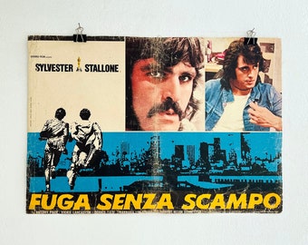 Affiche de film originale de Sylvester Stallone, 1973
