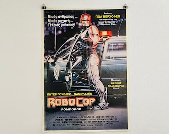 Rare affiche de film Robocop de 1987 : Paul Verhoeven Film