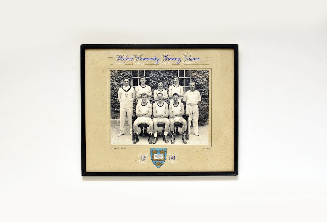 Oxford Boxing Team Gillman & Soame Photography Handmade Etsy