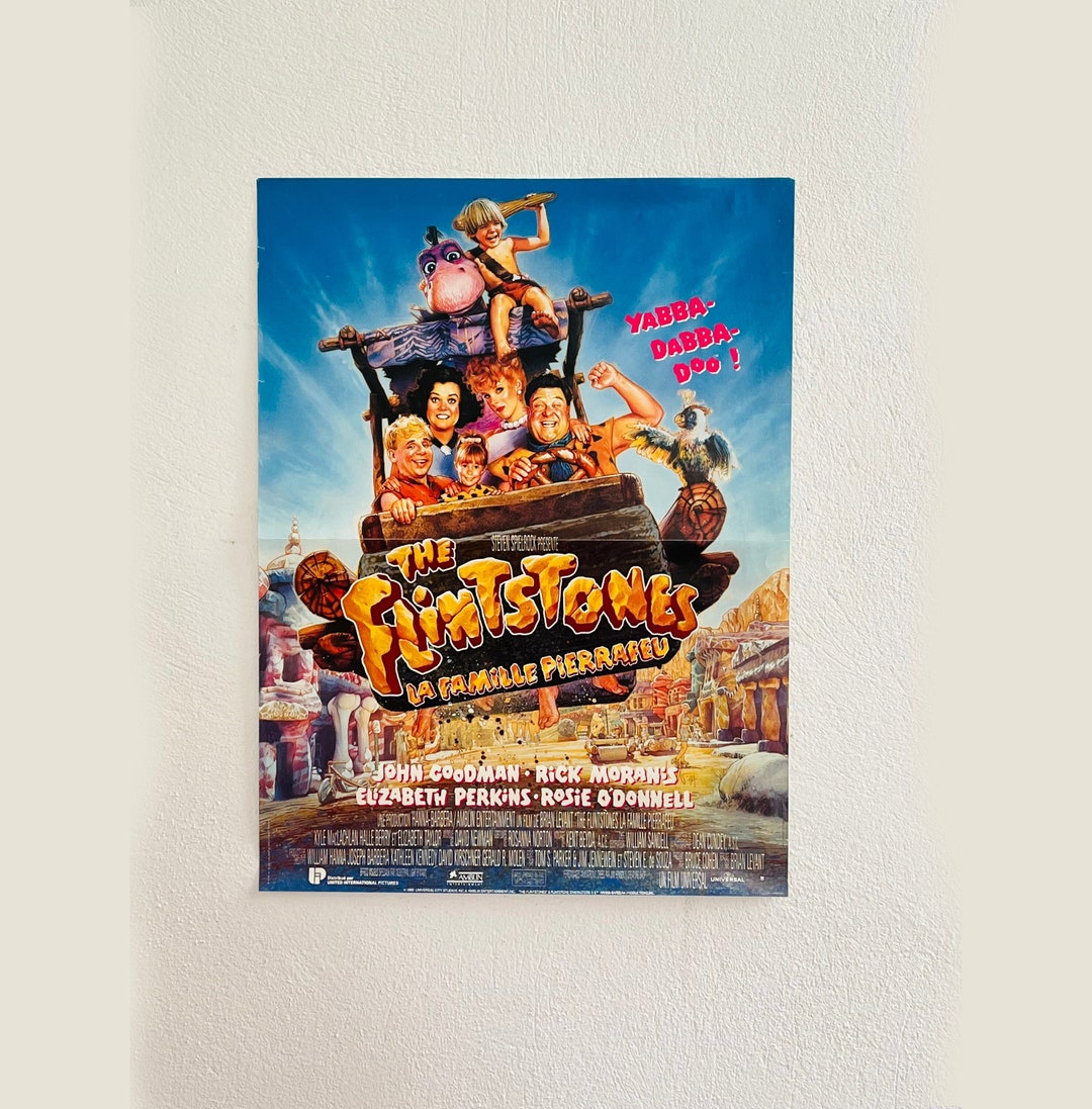 Vintage 1994 the Flintstones Movie Poster: Original Print, Stone Age