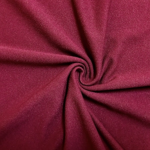 Burgundy Polyester Twill Fabric