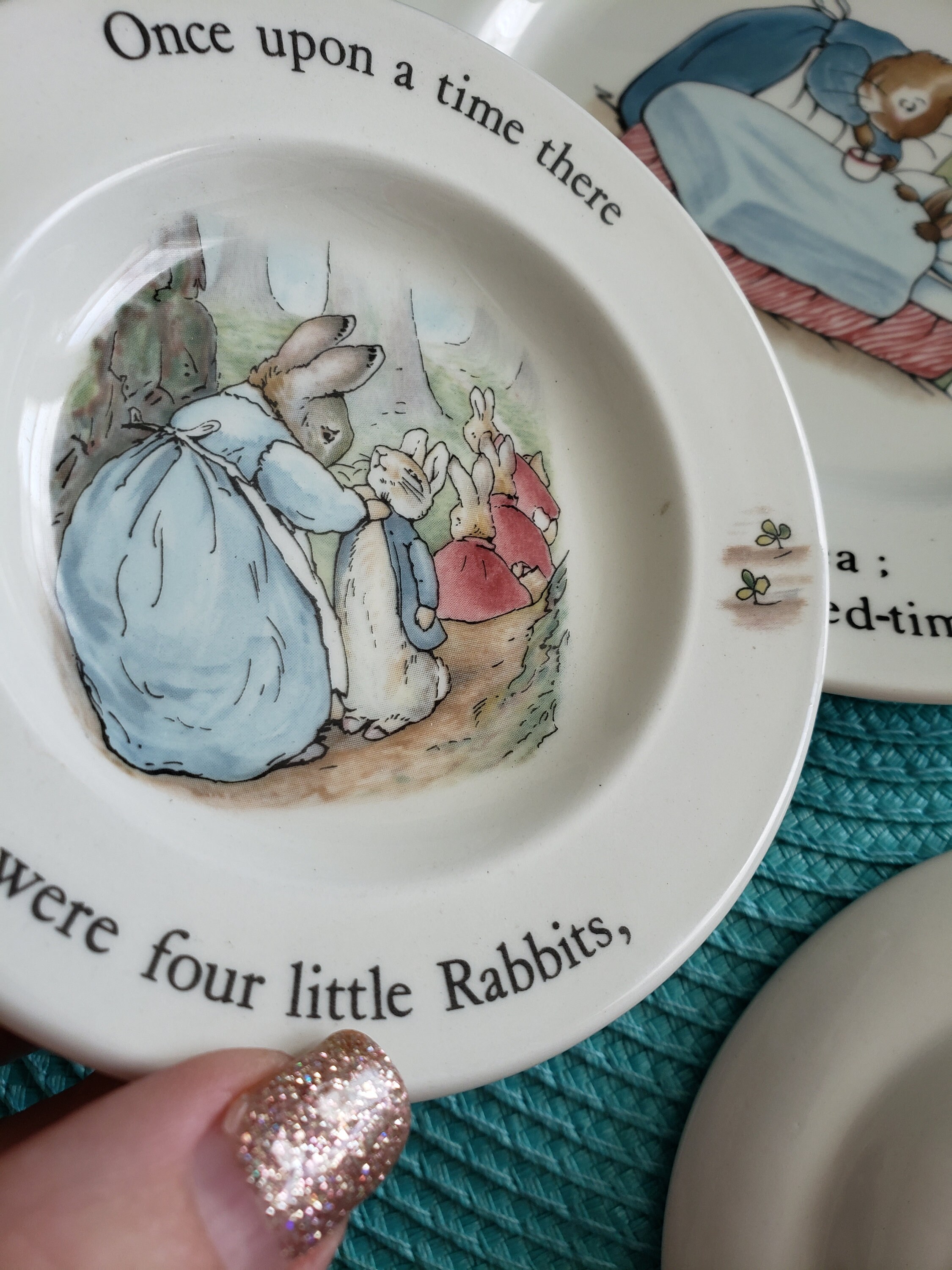 ウェッジウッド WEDGWOODジャスパー2011 イヤープレートうさぎ