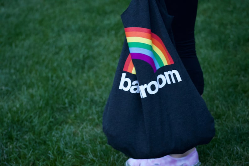 Rainbow tote bag