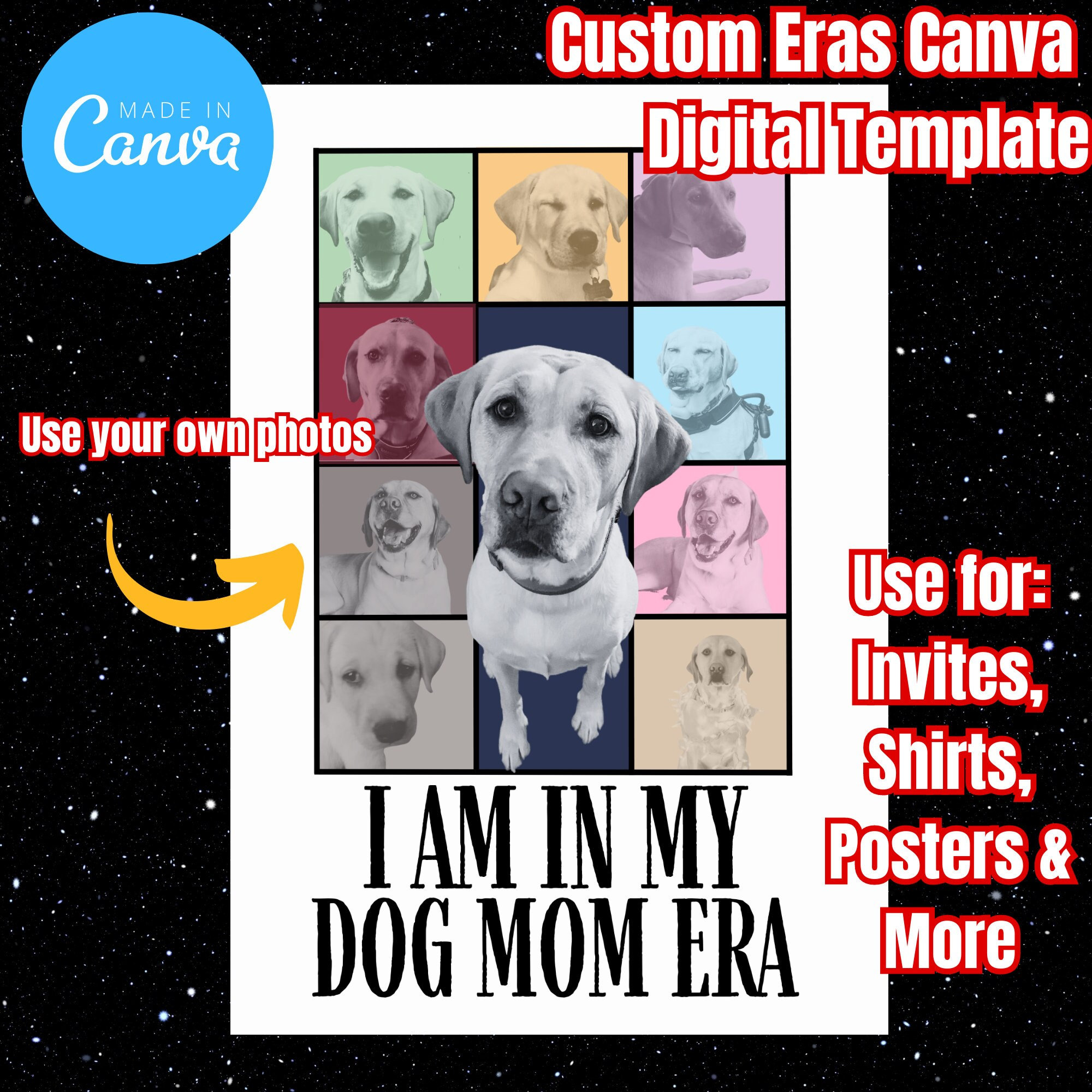 Póster personalizado 'San Francisco 40Doggos' – doggovinci