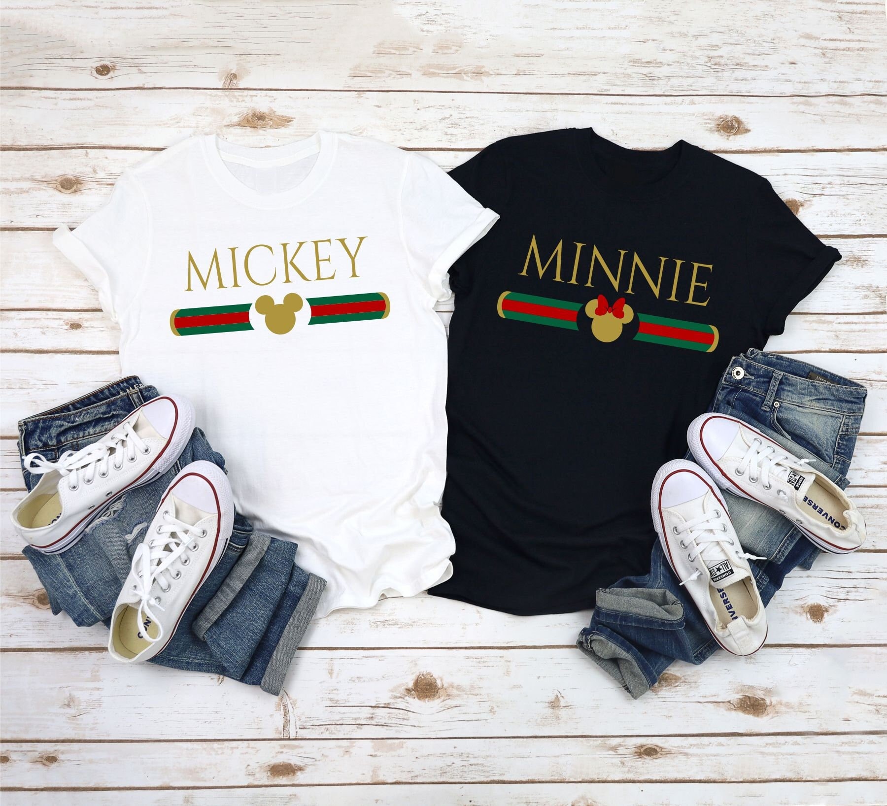 Chanel Mickey Minnie Disney Shirt - Vintage & Classic Tee