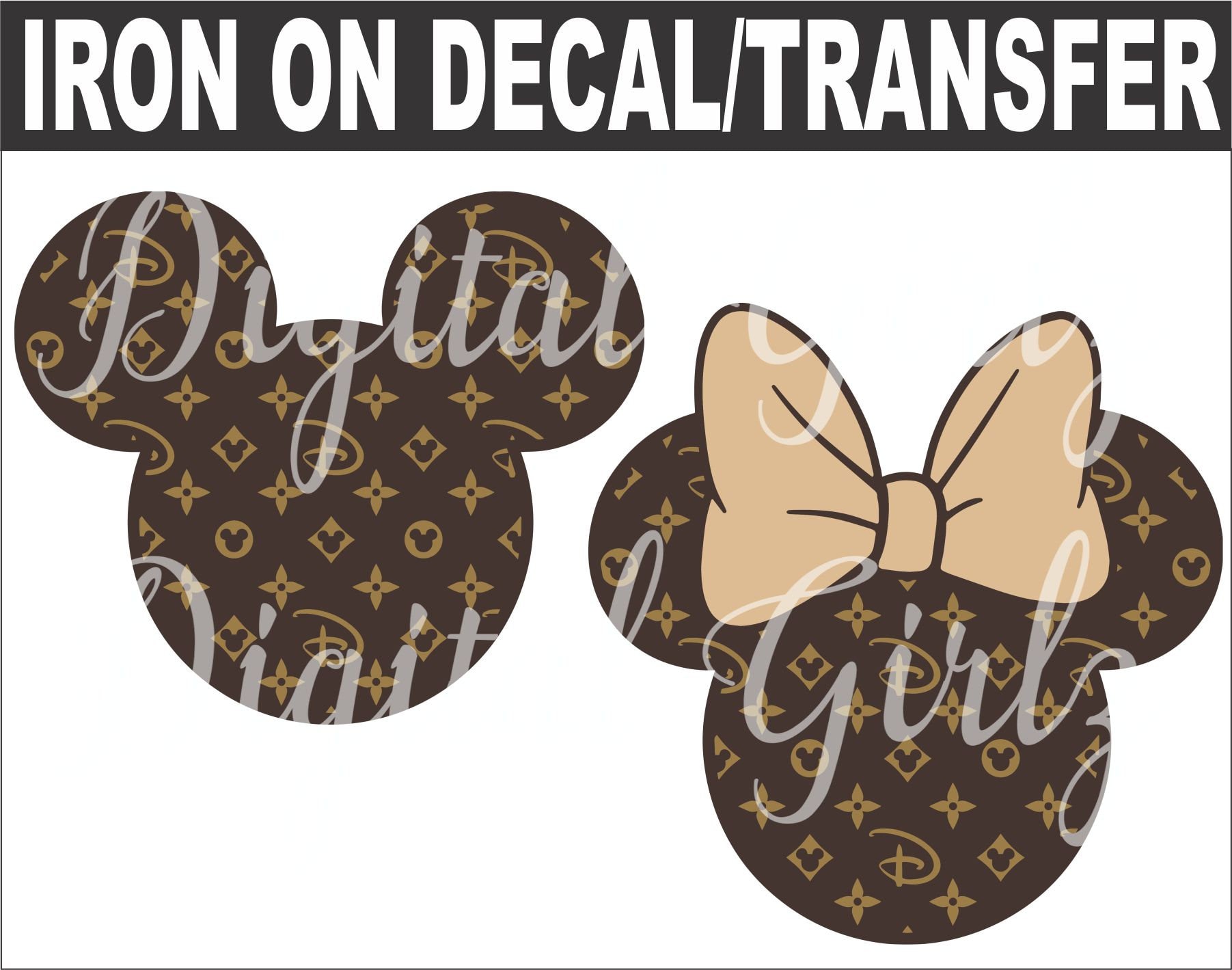 Mickey Mouse Louis Vuitton Svg 