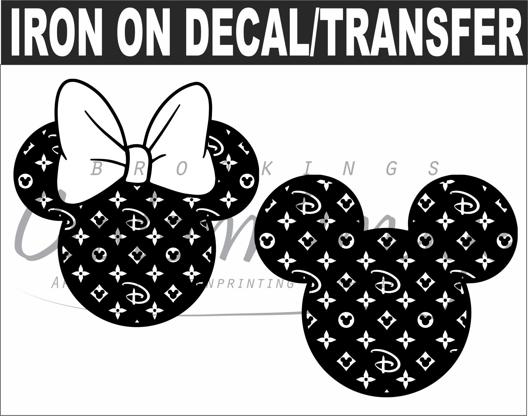 Logo LV Luis Vuitton Flower Symbol Iron-on Decal (heat transfer) –  Customeazy