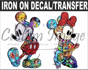 Disney Vinyl Iron On - Etsy