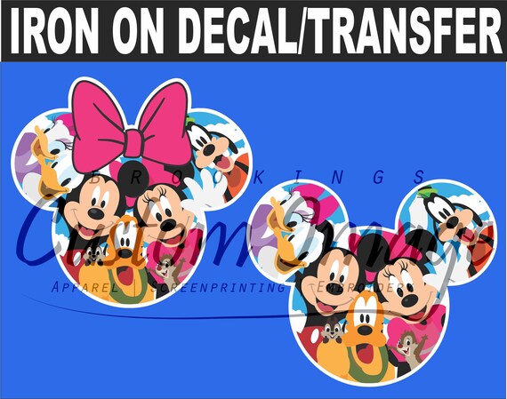 Disney Iron On. Disney Decal. Disney Shirts. 2021 Family. - Etsy