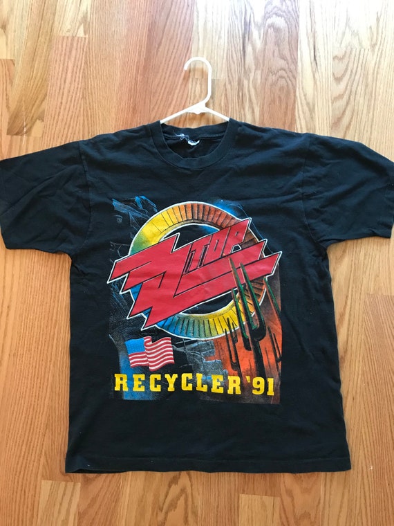 vintage zz top shirt