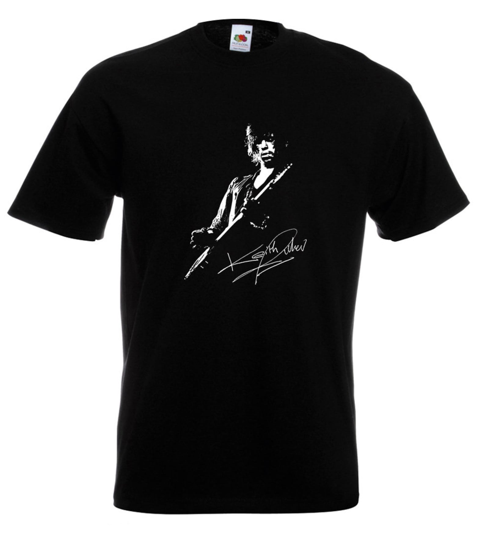 Keith Richards Autograph T Shirt 12 Colours - Etsy