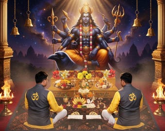 Shani Puja Ritual | 2 Priests, Saturn Dosha Relief, Peace (2 Hours)