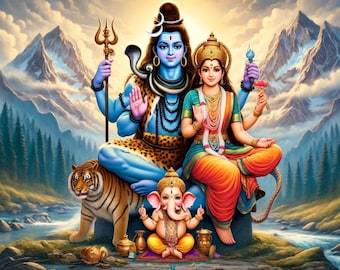 Shiv Parvati Puja Ceremony for Family Blessings